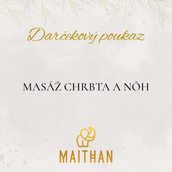 Masáž Chrbta a Nôh